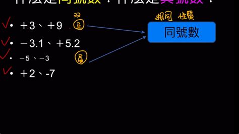 異號數是什麼|異號數